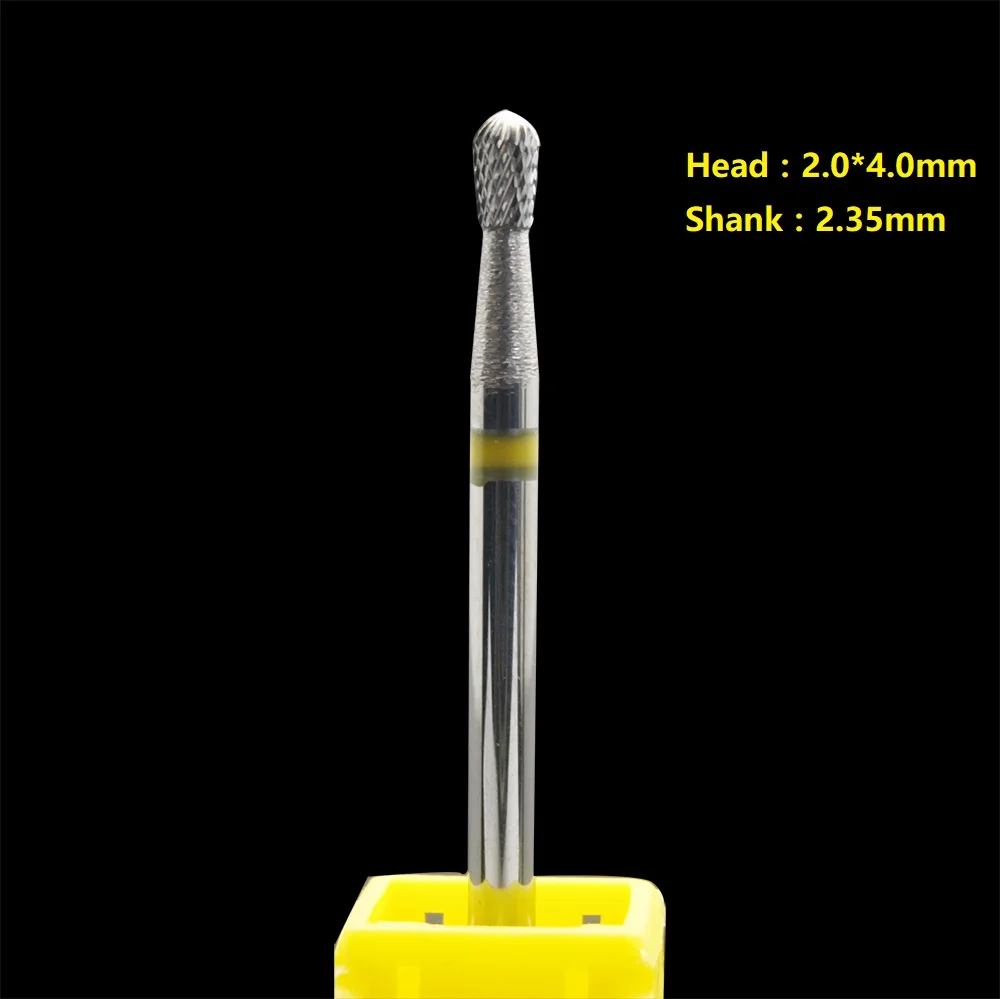 Easy Nail New 4 kindsTungsten Carbide Nail Drill Bit Milling Cutter Eletric Manicure Machine Equipment Cuticle Clean Burr Dental