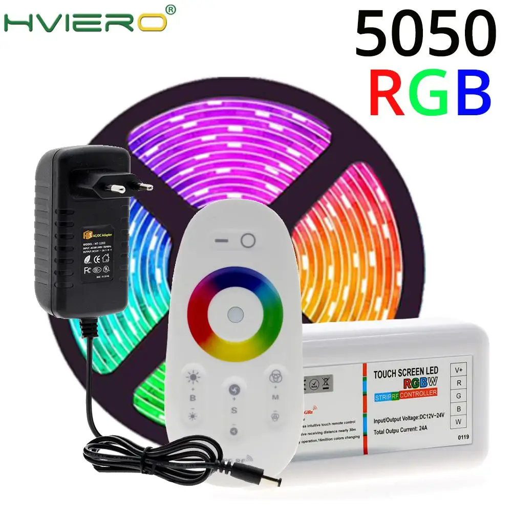 5050 Светодиодная лента RGB / RGBW RGBWW 5 м 300 светодиодов цвет сменный гибкий