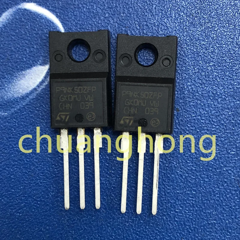 

1pcs/lot Power triode P9NK50ZFP 9A 500V new field effect transistor TO-220F STP9NK50ZFP