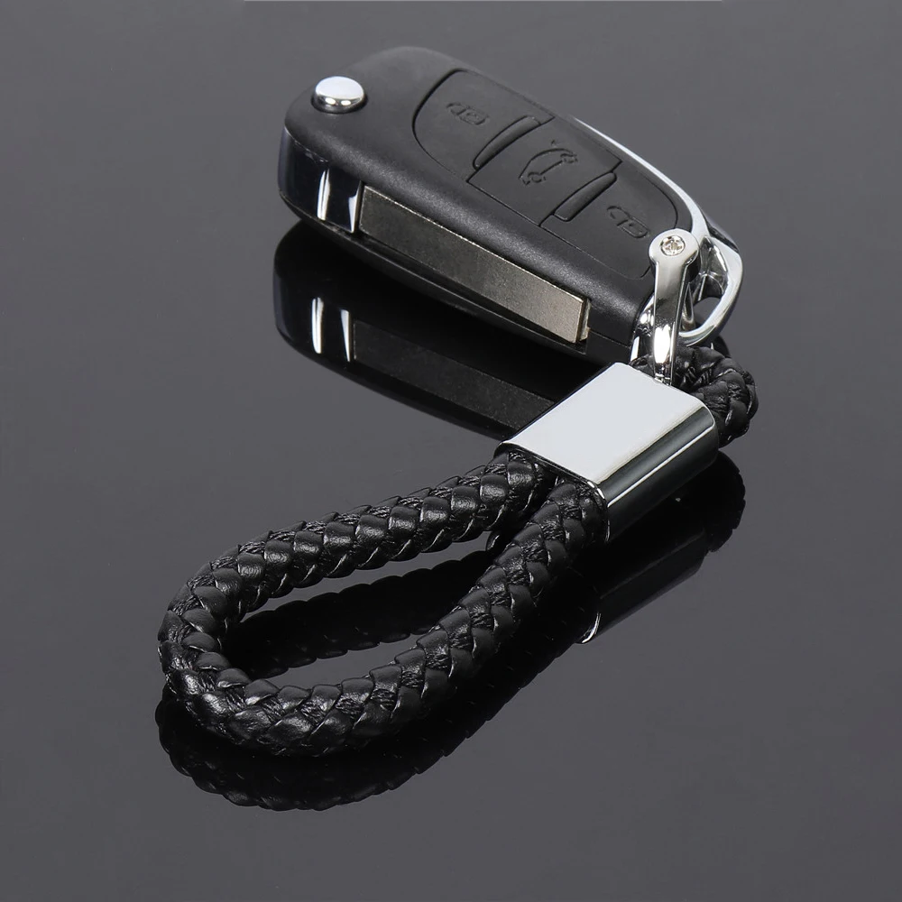 Металлический автомобильный брелок для ключей кожаный Kia rio sportage ceed k2 cerato sorento k3 k4