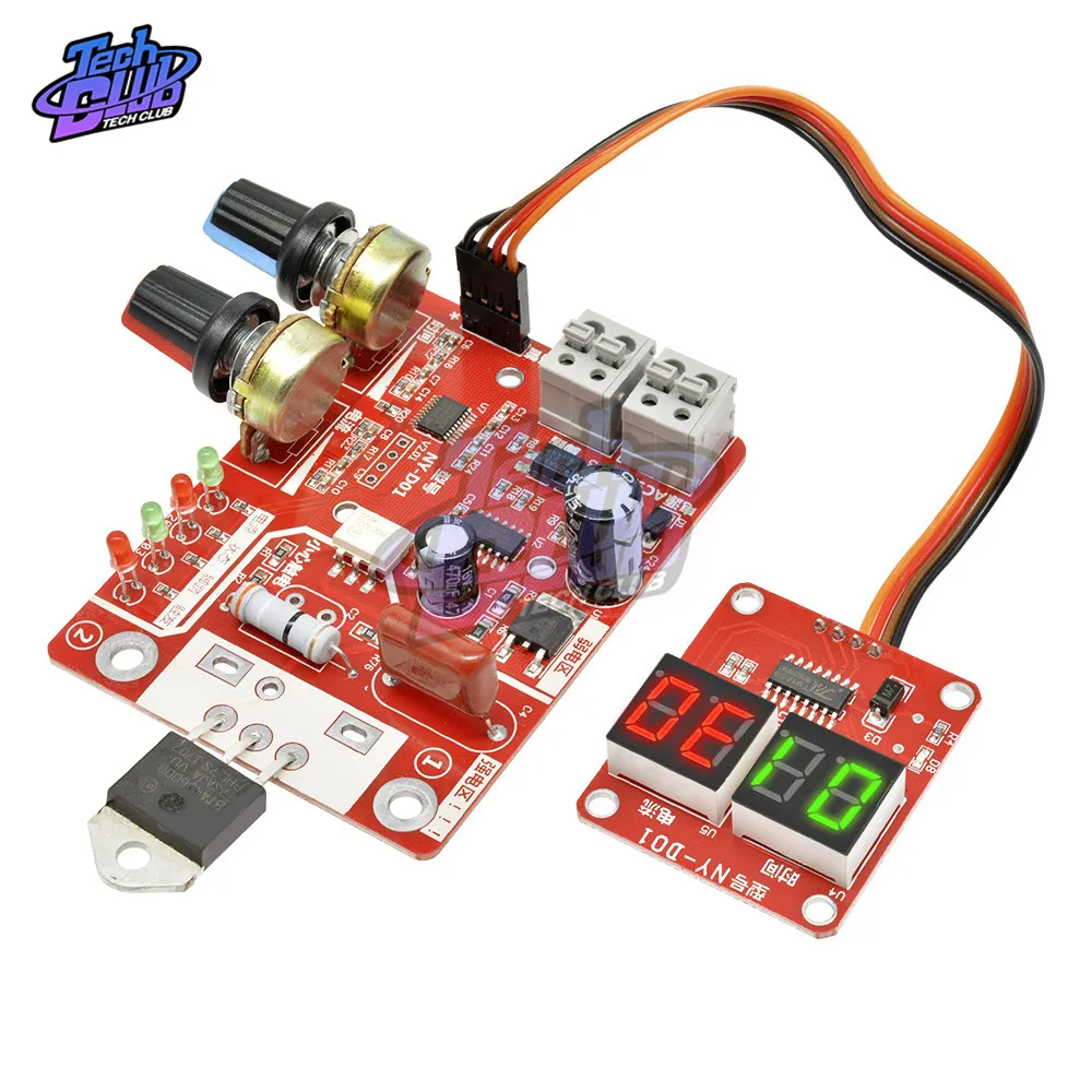 Панель управления точечной сваркой цифровой амперметр с цифровым дисплеем