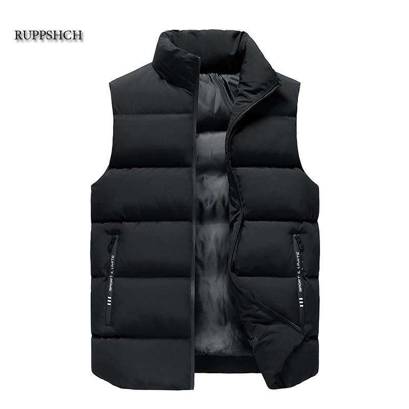 

Men Vest Vest Vest Casual Vest Autumn and Winter Thickening Increase M-8Xl Down Jacket Men