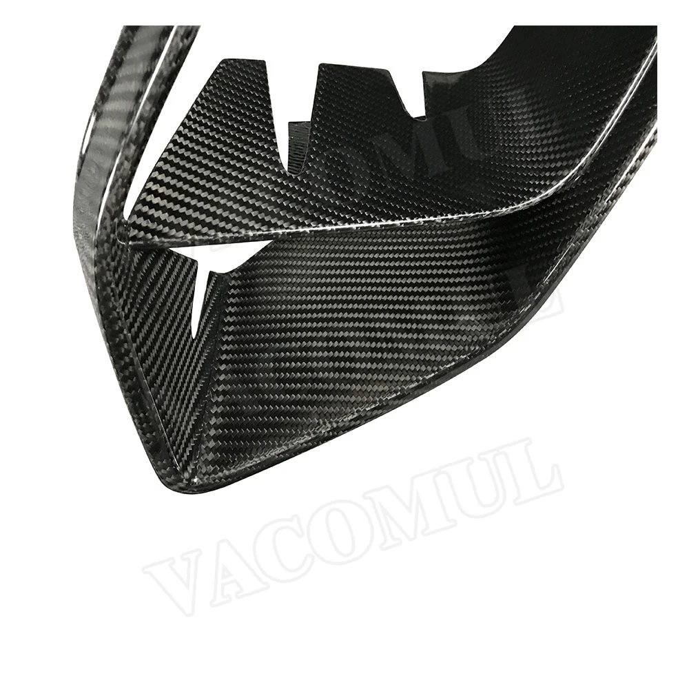 Сухой углеродного волокна переднего бампера противотуманная фара