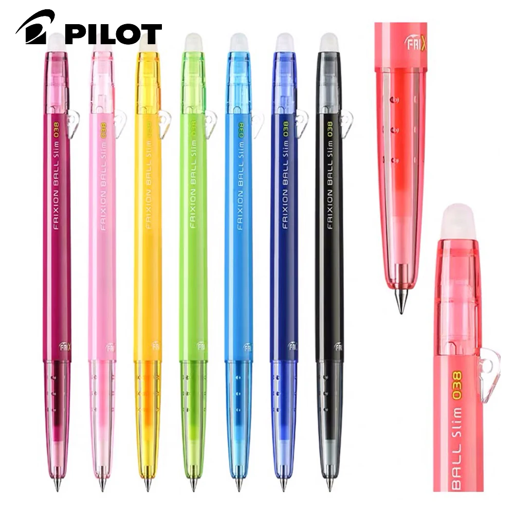 

1 шт. PILOT frixion нажмите, чтобы удалить гелевая ручка LFBS-18UF 0,38 мм цвет ручная ручка может быть изменен и контроль температуры