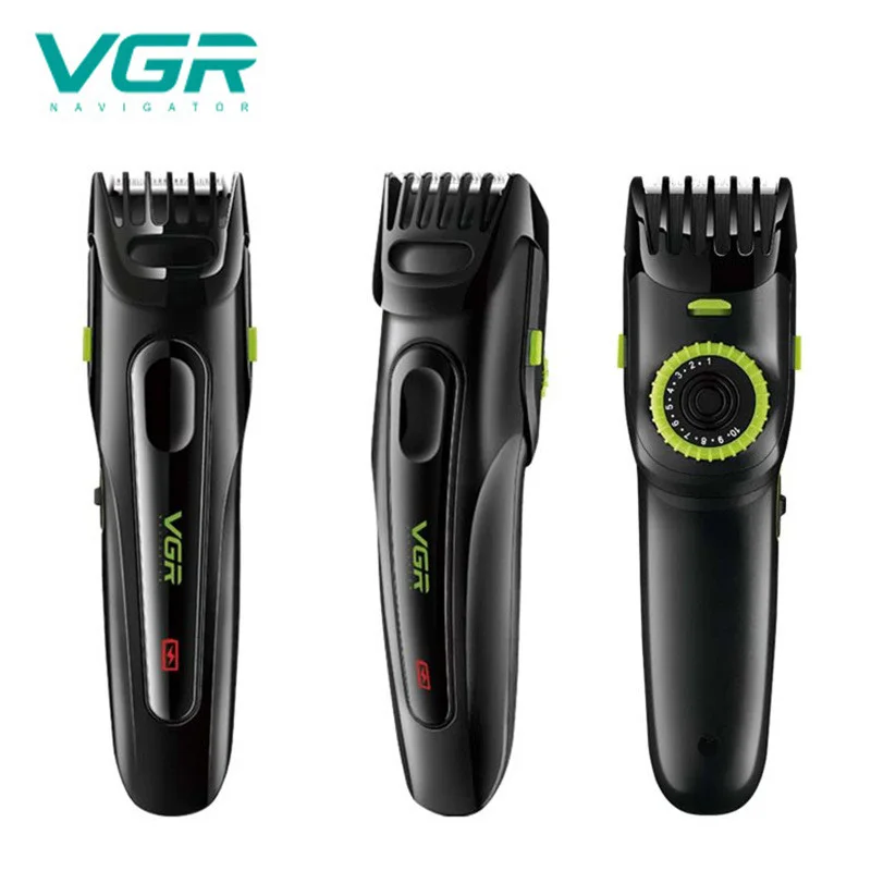 VGR V 013 машинка для стрижки волос USB перезаряжаемая электрическая стальная режущая