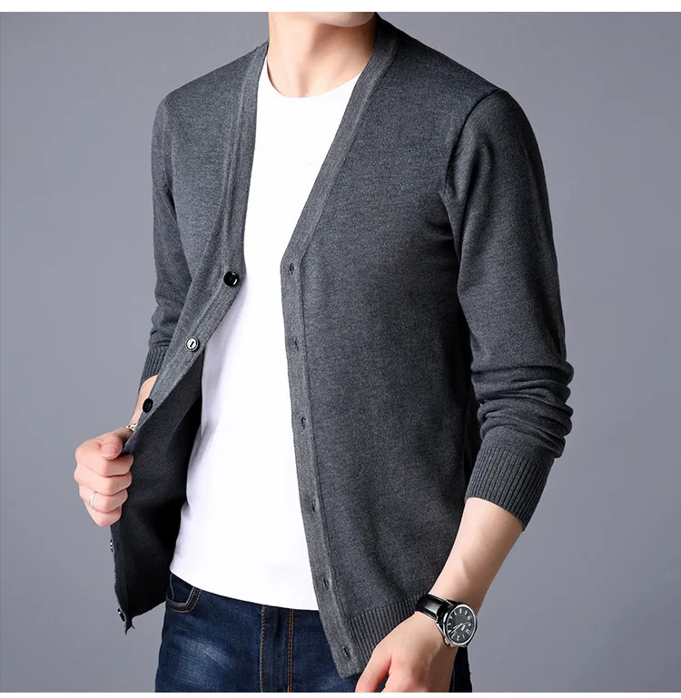 MRMT 2024 брендовый мужской свитер куртка вязаное пальто с длинным рукавом для