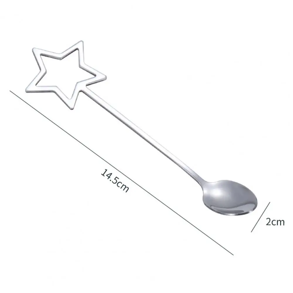 

Stirring Spoon Eco-friendly Heat Resistant 2 Colors Stirring Coffee Spoon Tools Cocktail Spoons Stirring Tools for Home