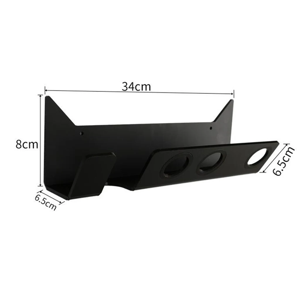 Hair Dryer Holder Wall Mounted Blow Bracket Rack Organizer Hanger Brackets Tray Storage |