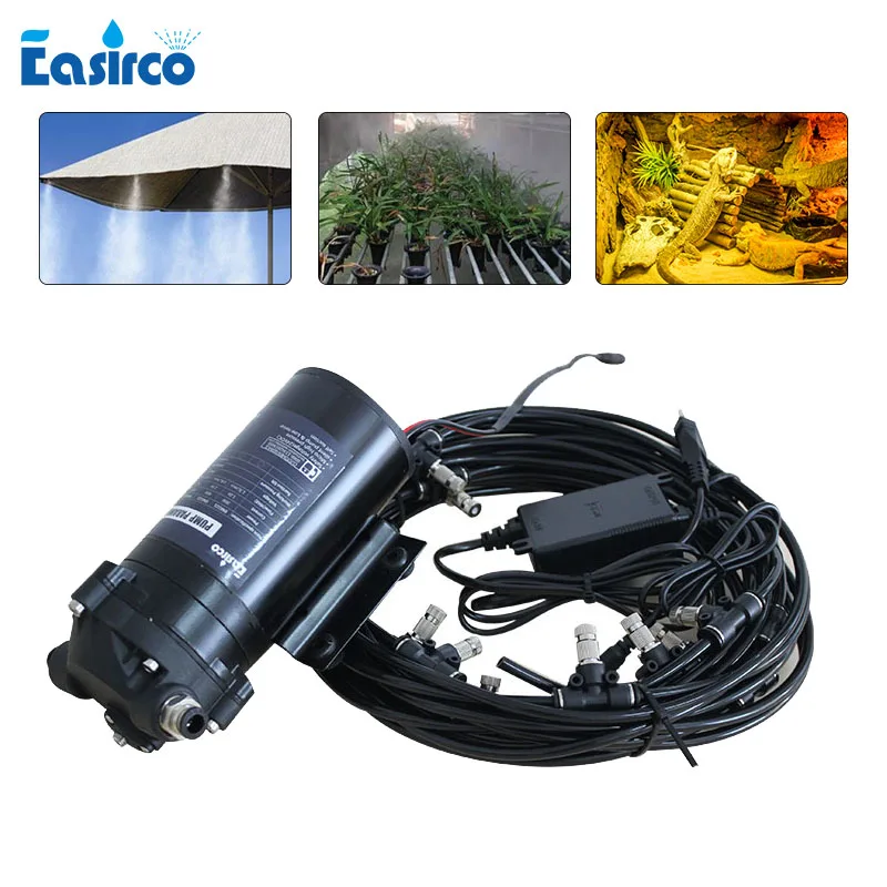 

Mist pump outdoor Mist cooling system 40 Mist Nozzle water spray system