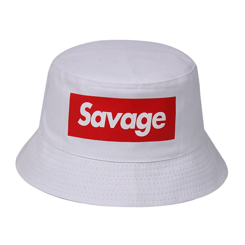 Шляпа от солнца SAVAGE в стиле хип-хоп для мужчин и женщин Панама с принтом летняя |
