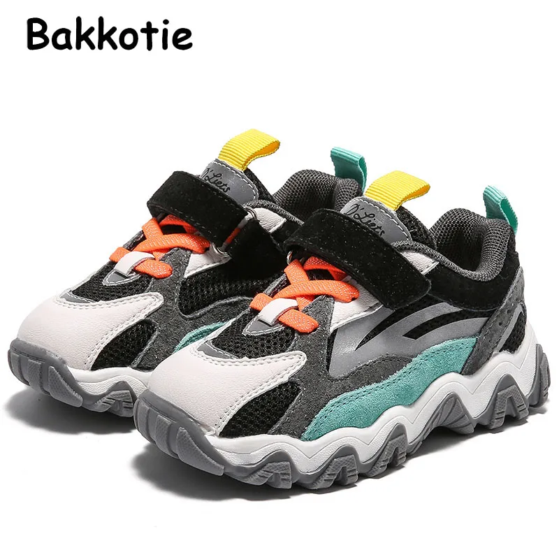 Bakkotie/2020 г. детская Весенняя сетчатая дышащая обувь для маленьких девочек