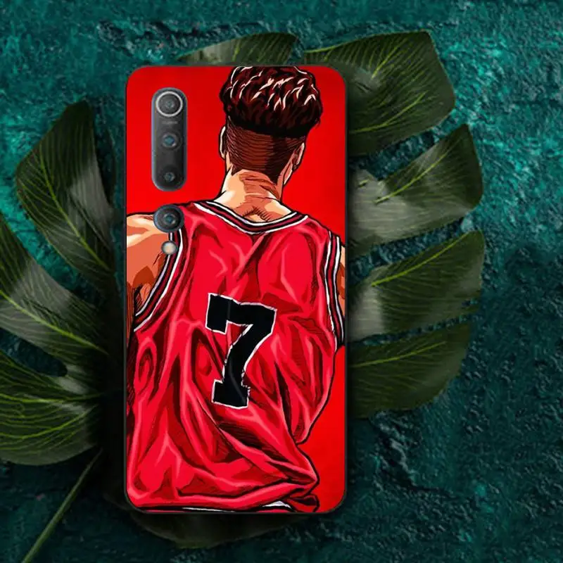 TOPLBPCS Slam dunk anime manga Phone Case for Redmi Note 8 7 9 4 6 pro max T X 5A 3 10 lite |