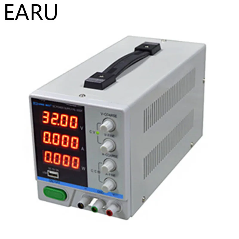 Новый Регулируемый лабораторный источник питания постоянного тока с 4 значным