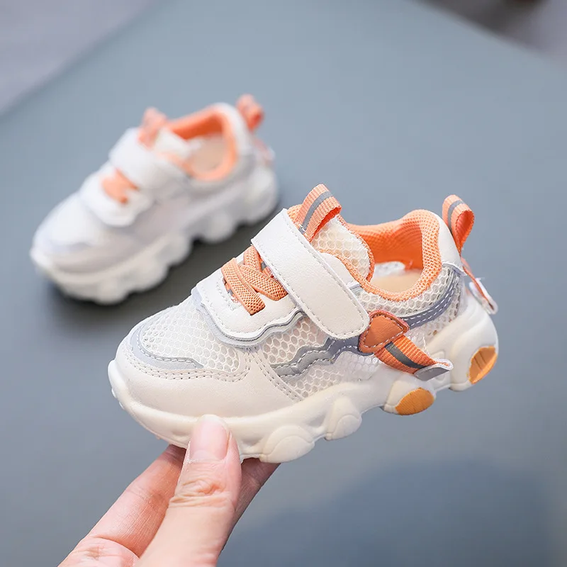 

Baby Casual Sport Shoes Kids Boys Girls Soft Sneakers Toddler Running Trainer Shoes Kids Walking Shoe SXR005
