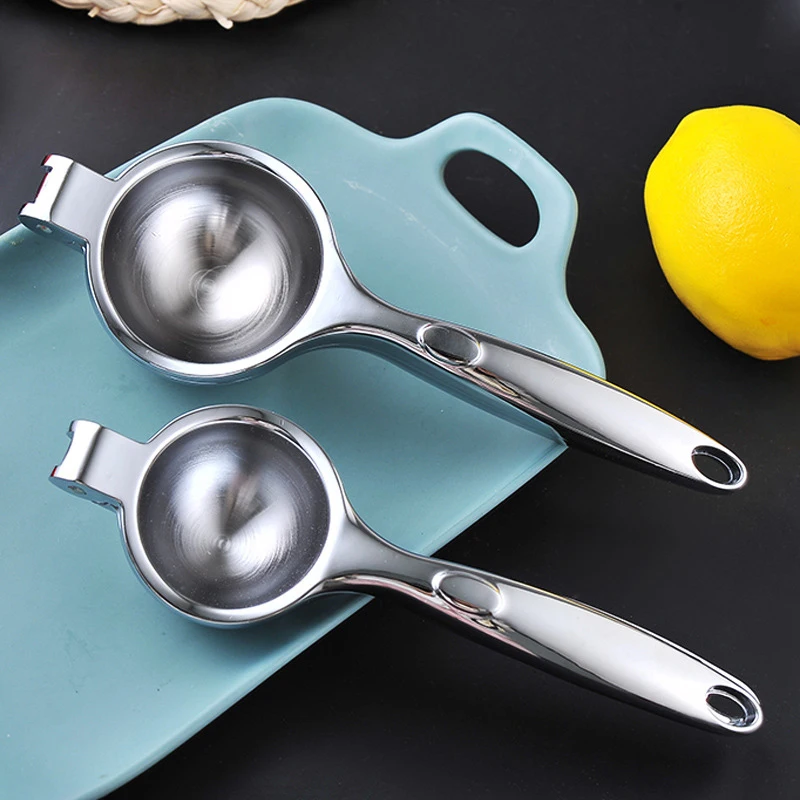 

Manual Zinc Alloy Juicer Squeeze Lemon Kitchen Supplies Household Food Processor Lemon Clip Multi-purpose Soft Fruit Juicer