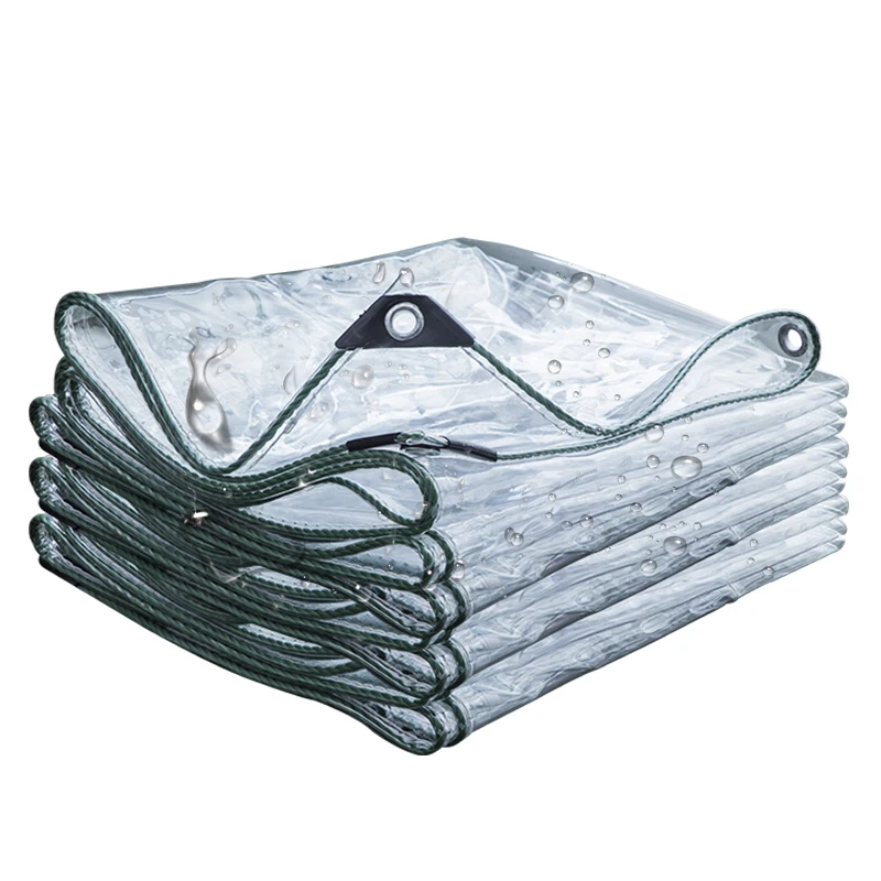 0.32MM Outdoor Tarpaulin Garden Balcony PVC Rainproof Cloth Door Window Transparent Plastic Tent Waterproof with | Дом и сад
