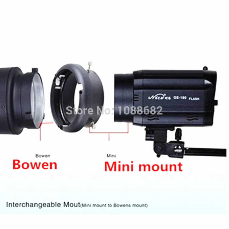 Универсальное мини крепление для крепления Bowens адаптер Speedring Ring студийной