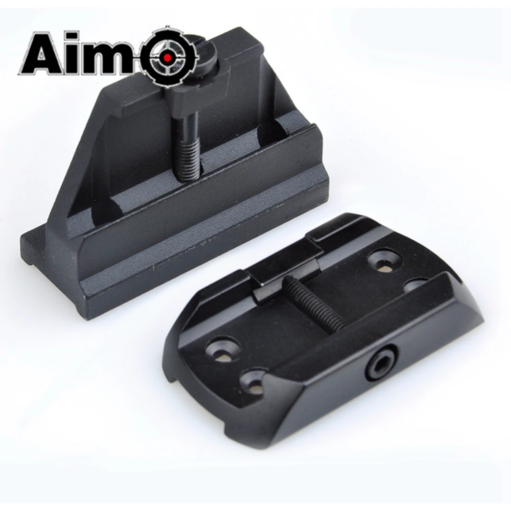 Тактический прицел Aim-O T1 красный/зеленый точечный прицел с креплением QD/низкое крепление/Вертикальное Крепление со смещением T-1 AO5031 охотничья оптика