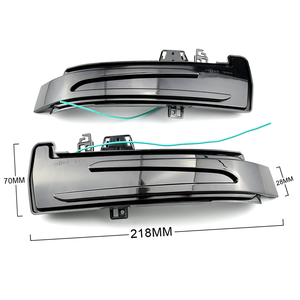 Светодиодный динамический зеркальный индикатор мигающий для Mercedes Benz W176 W246 W204 W212