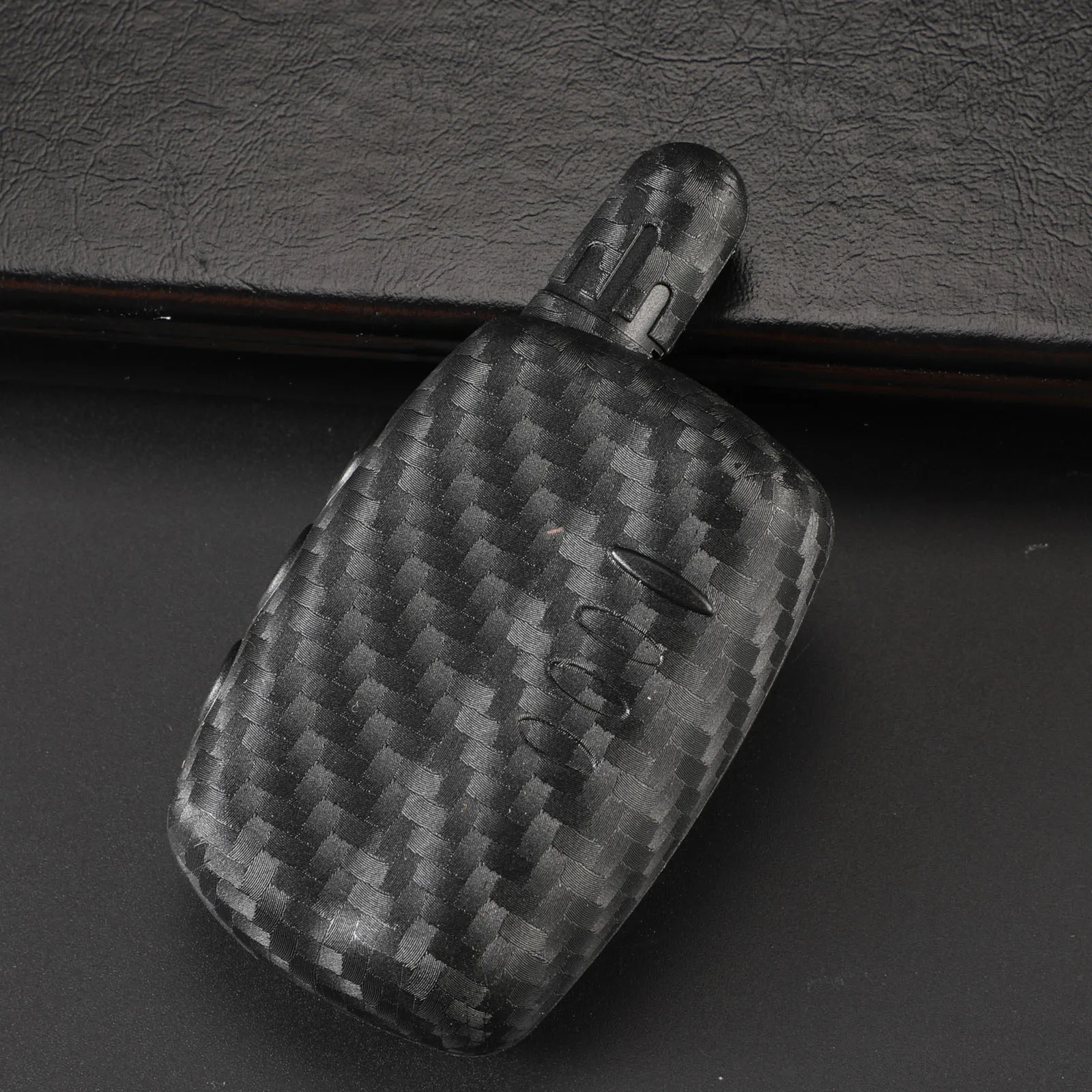 Bilchave углеродного волокна силиконовый пульт дистанционного ключа чехол Брелок