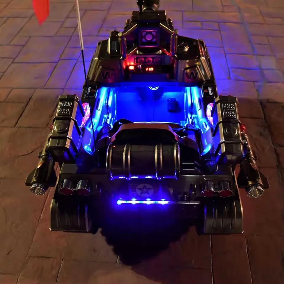 Детский Танк с дистанционным управлением четырехколесный электрический