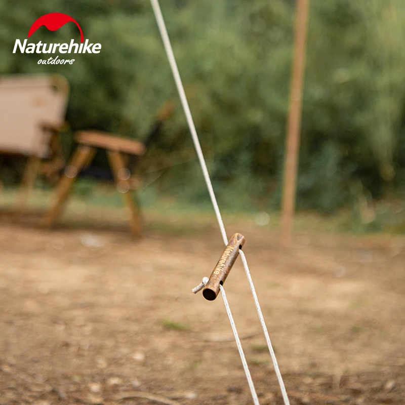 Naturehike уличная деревянная веревка для ветра Регулируемая пряжка навес хлопковая