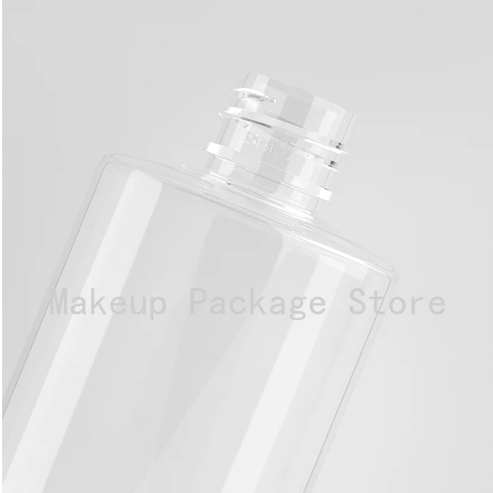 

20pcs 100ml 120ml 150ml 200ml 250ml 500ml Empty Clear PET Plastic Cosmetic Bottles,DIY Double Cover Container Cosmetic Packaging