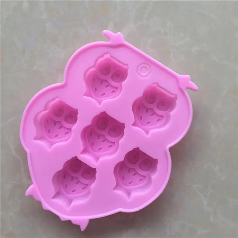 Кухонные аксессуары 1 шт. 6 отверстий 3d-поднос для льда торта фотоформа инструмент