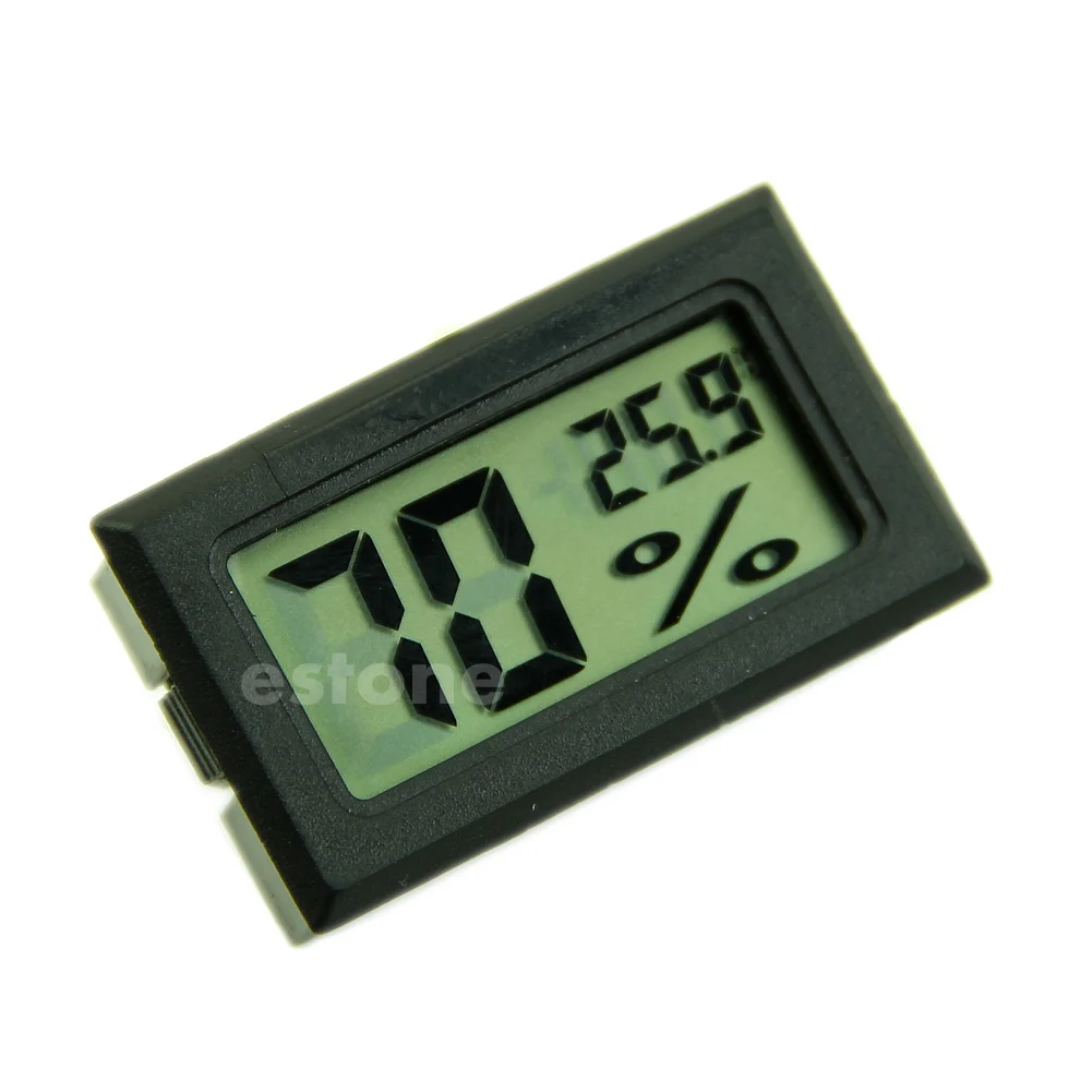 

Hygrometer Thermometer Digital LCD Temperature Humidity Meter 10%~99%RH