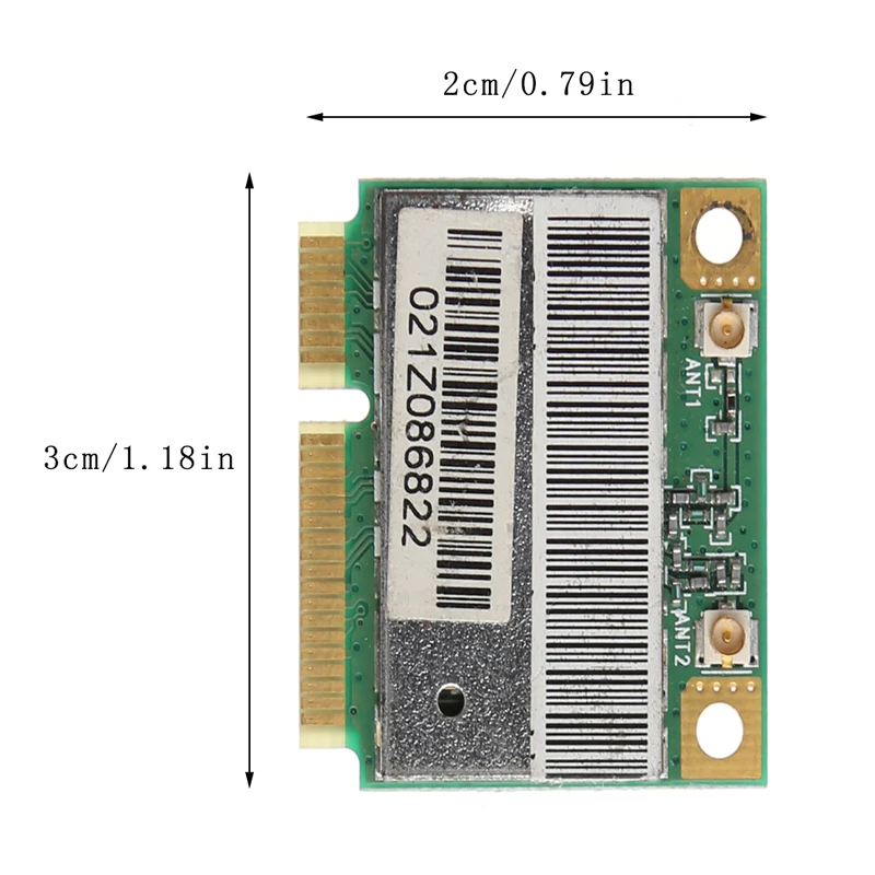 

AR9285 AR5B95 Half Height Mini PCI-E 150Mbps Wireless Wlan WiFi Card For Atheros 32CA