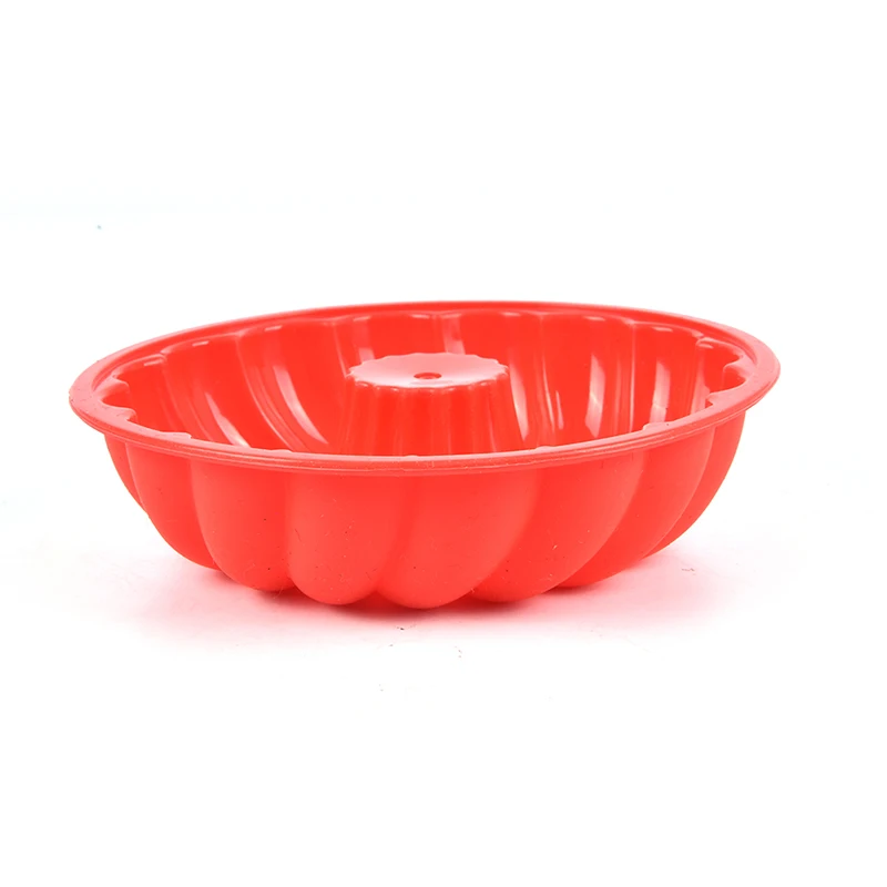 1pc Silicone DIY Baking Cake Tools Mold Pumpkin Moulds Mini Pan Bakeware Tray random color | Дом и сад