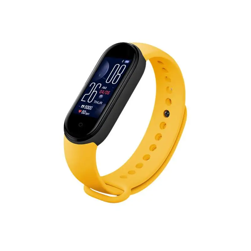 m5 smart bracelet bluetooth sport fitness tracker heart rate monitor waterproof women men wristwatch wearable devices wristbands free global shipping
