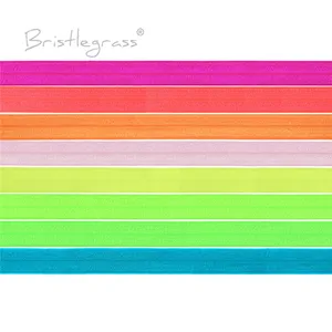 Блестящая неоновая лента для волос, 2, 5, 10 ярдов, 58 дюйма, 15 мм