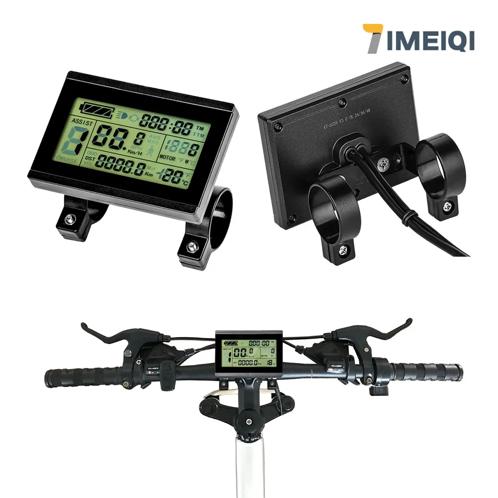 

Electric Bicycle 24/36/48/72V Intelligent KT-LCD3 Display E-bike With USB Plug Control Panel SM/Waterproof Accessories