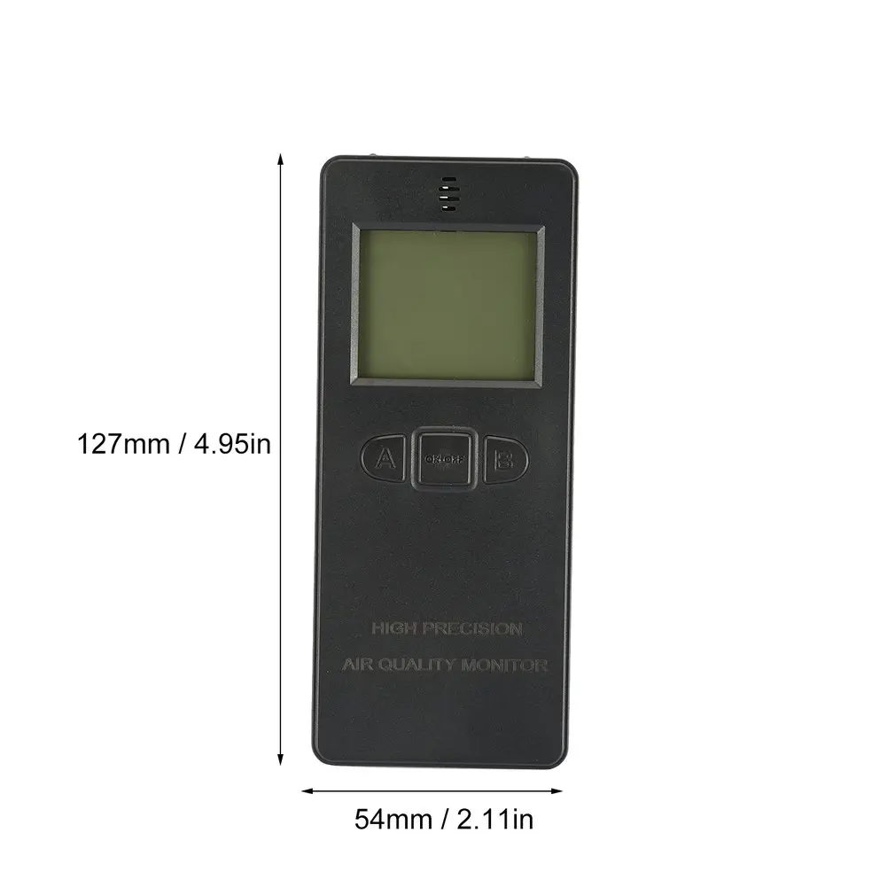 Портативный цифровой детектор формальдегида HCHO/TVOC газовый тестер AQI монитор
