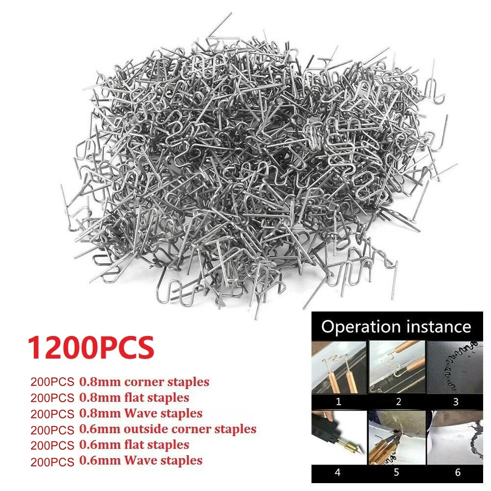 

Staples Car Bumper 0.6/0.8mm Fender For Plastic Welder/Car Bumper Hot Kit