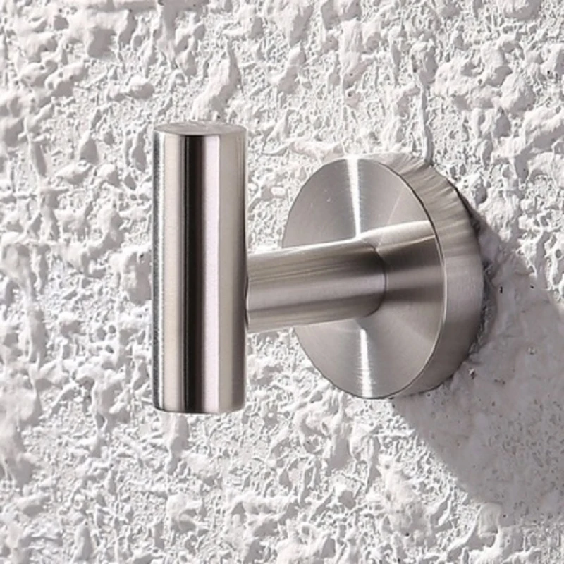 

Towel Hook 304 Stainless Steel Coat Robe Clothes Hook for Bath Kitchen Garage Wall Mounted TB Sale