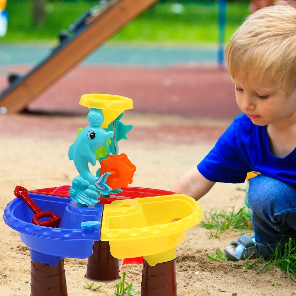 

1 Set Funny Beach Plaything Kit Sand Plaything Table Kids Educational