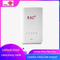 new china unicom vn007 with sim card 2 3gbps wireless cpe pro support 5g nsasa nr n1n3n8n20n21n77n78n79 4g lte band138