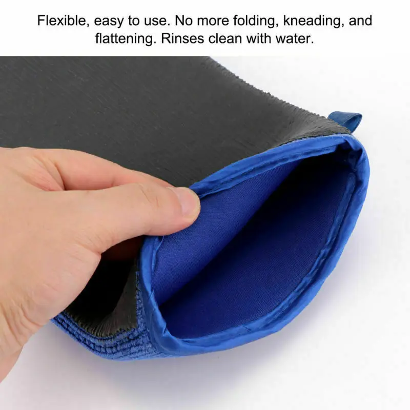

Premium Car wash Clay Gloves For Detailing Clay Bar Blue Automotive Care Convenient