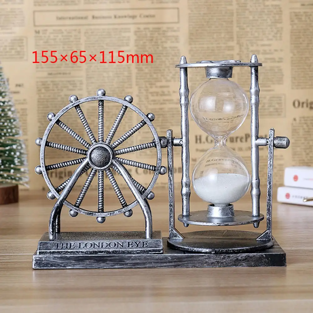 

Retro Ferris Wheel Sand Hourglass Ornaments Creative Gifts Nostalgic Home Decoration Ornaments Crafts