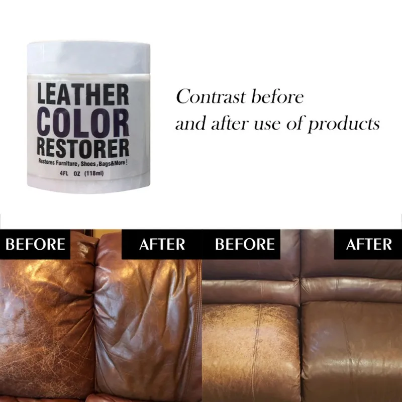 2020 реставратор кремового цвета кожи для кожаной