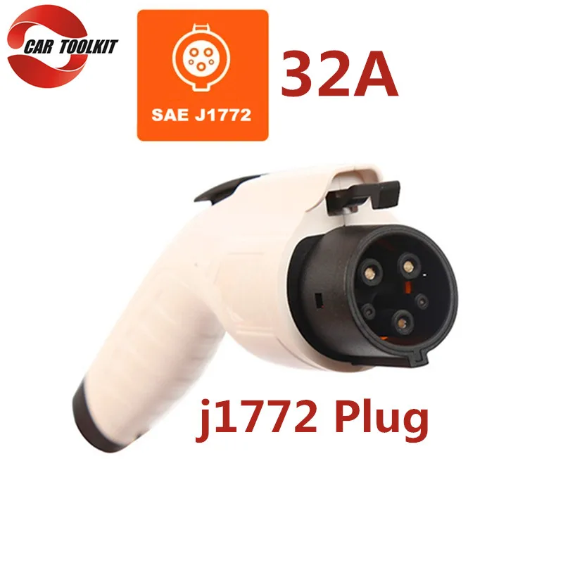 32A SAE J1772 Штекерный разъем EV автомобильное зарядное устройство тип 1 Женский
