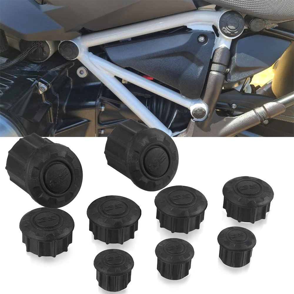

Motorcycle Frame Hole Cover Caps Plug Decorative Frame Cap Set fits For BMW R1250GS LC ADV R1250 GS Adventure R1250GSA 2019 2020