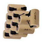 YECKPOWO 10 шт. SC перезаряжаемая батарея для электроинструмента SUBC батарея NICD аккумулятор 1300 мАч 1,2 в для Dewalt Bosch hitachi B  D