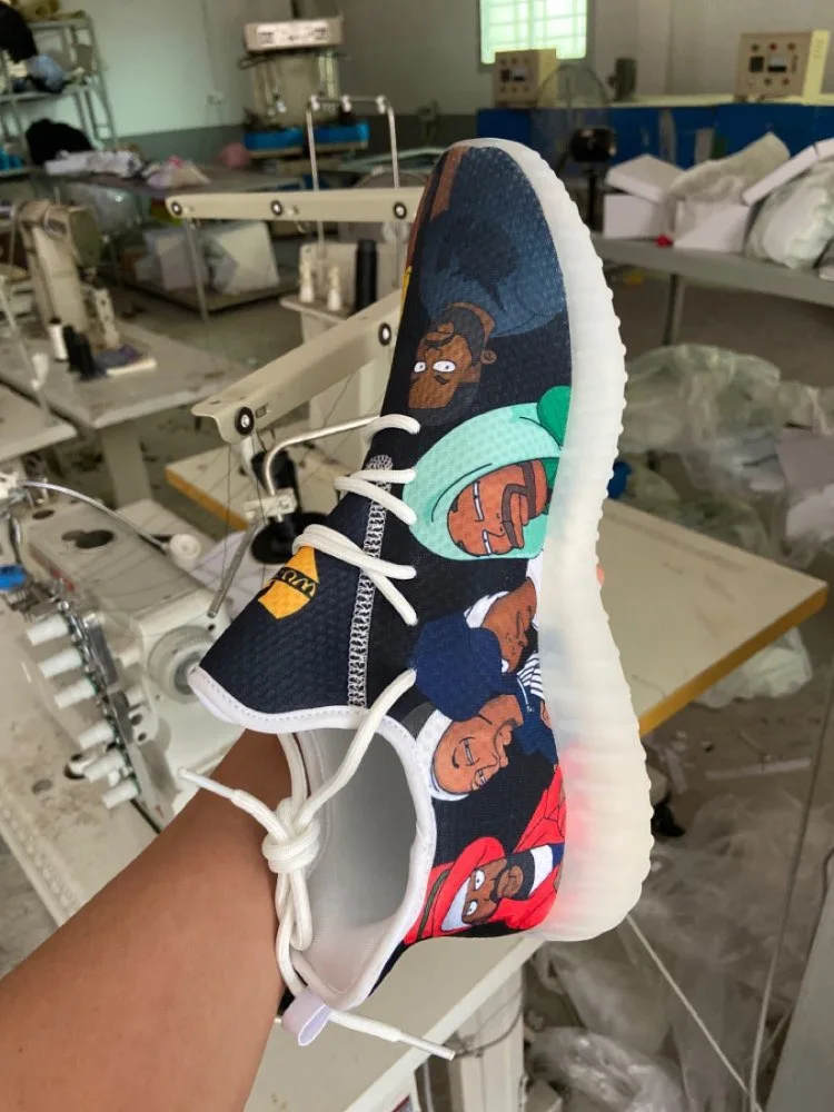 

New Custom Inside Left Sneaker Running Shoes