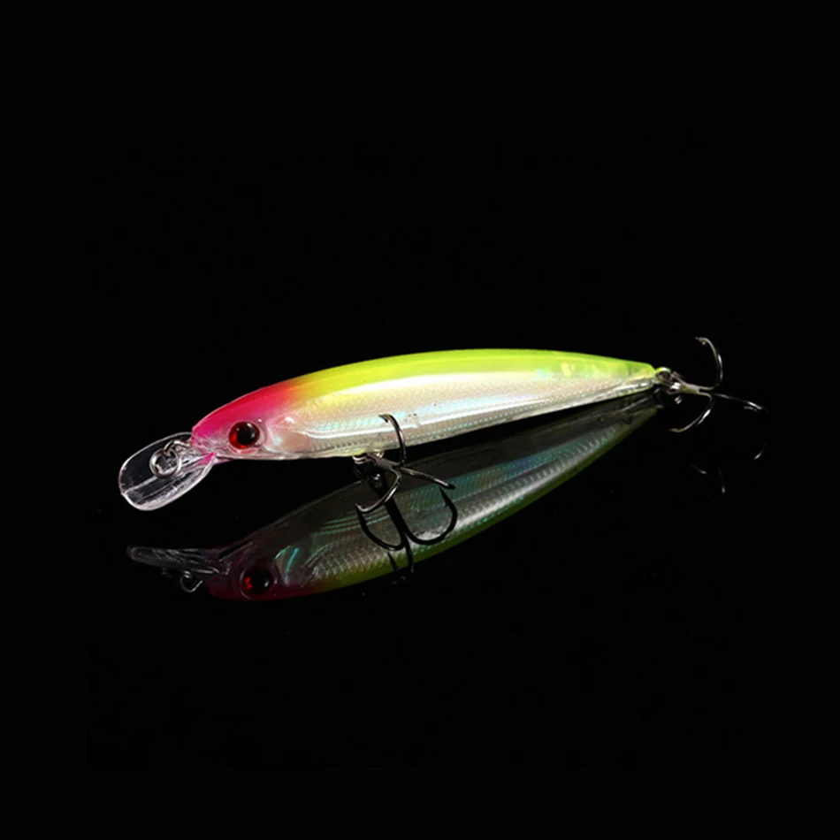 Рыболовные Приманки 11 см 13 г 3D Глаза Пластиковые Жесткие Crankbait Воблеры С Крючками