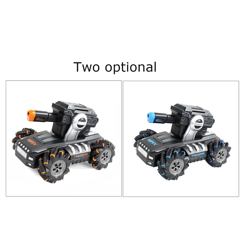 UK2075 1:16 Simulation RC Military Tank Launch Water Bomb Armor Interactive Battle 2.4g Watch Drift Remote Control Car Toy |