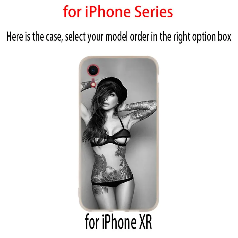 Мягкий чехол для iPhone 12 11 Pro X XS Max XR 8 7 6 Plus 5s SE 2020 S 1 Mini Cover Sexy Girl | Мобильные телефоны и
