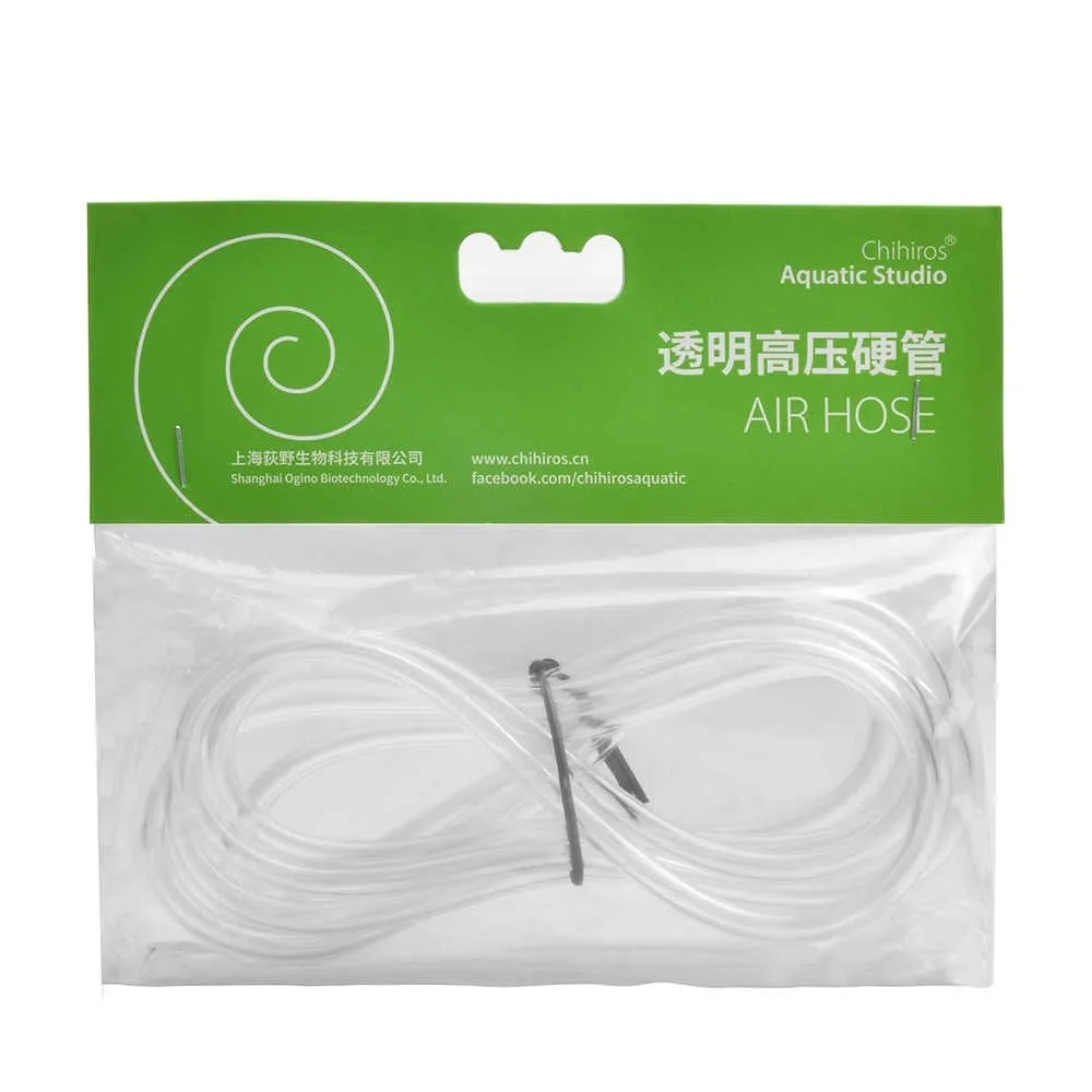 CHIHIROS ПВХ прозрачный CO2 воздушный шланг трубка катушка аквариумные аксессуары 4/6